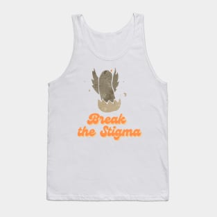 Cute Bird Break the Stigma Tank Top